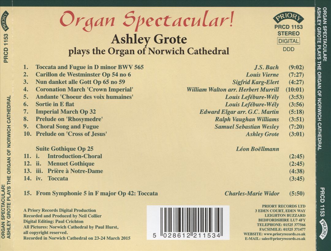 Organ Spectacular! cover art