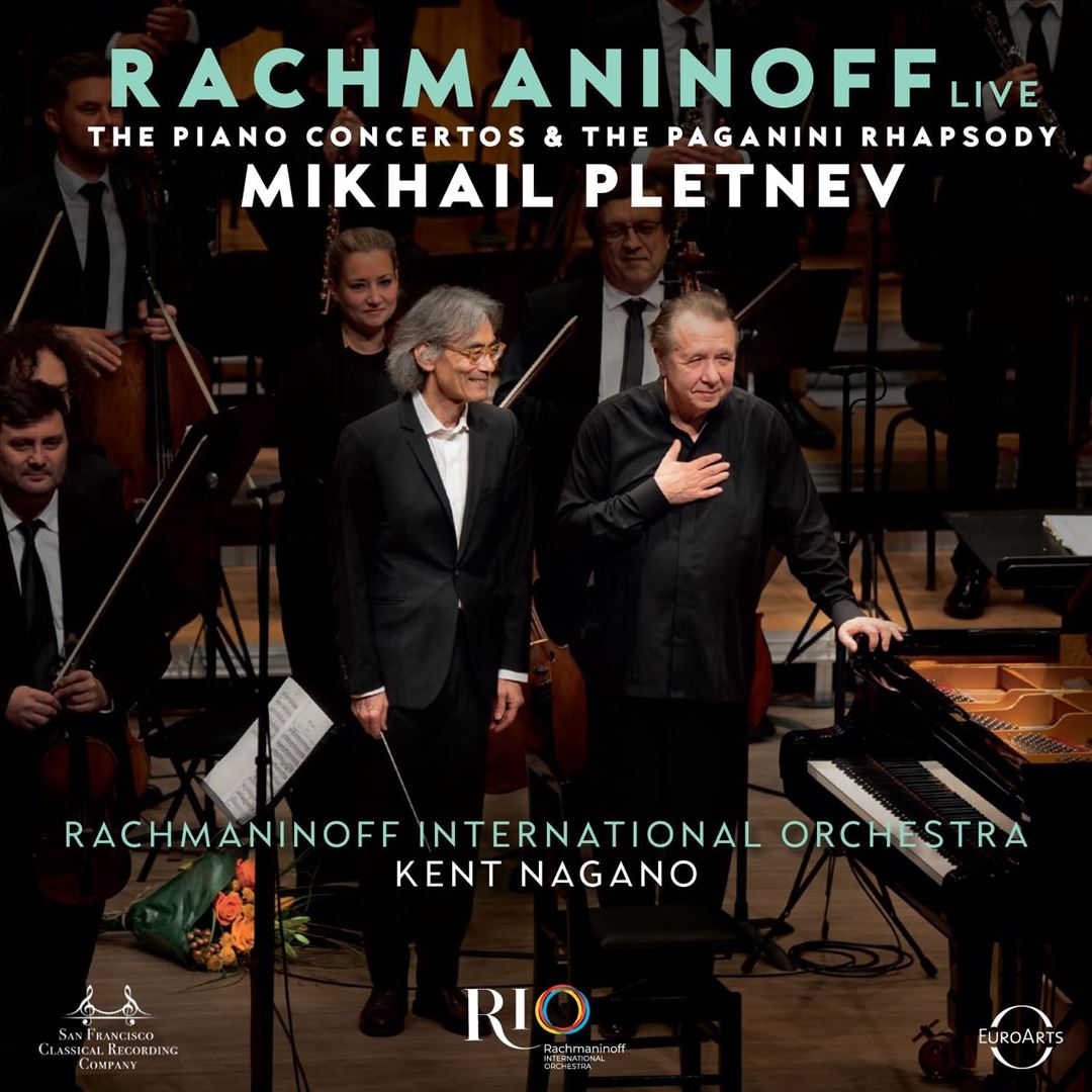 Rachmaninoff Live: The Piano Concertos & The Paganini Rhapsody cover art
