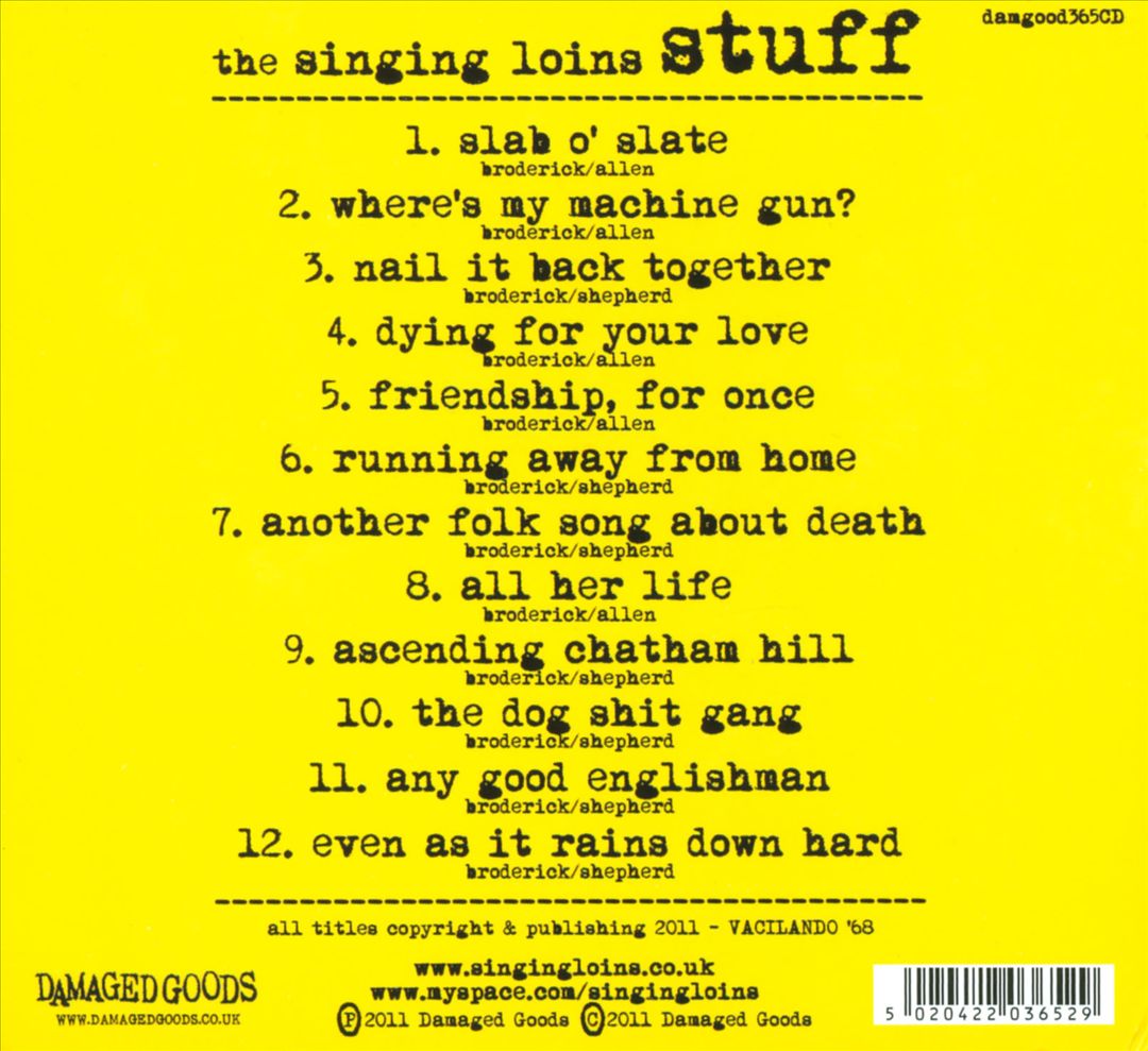 Stuff cover art