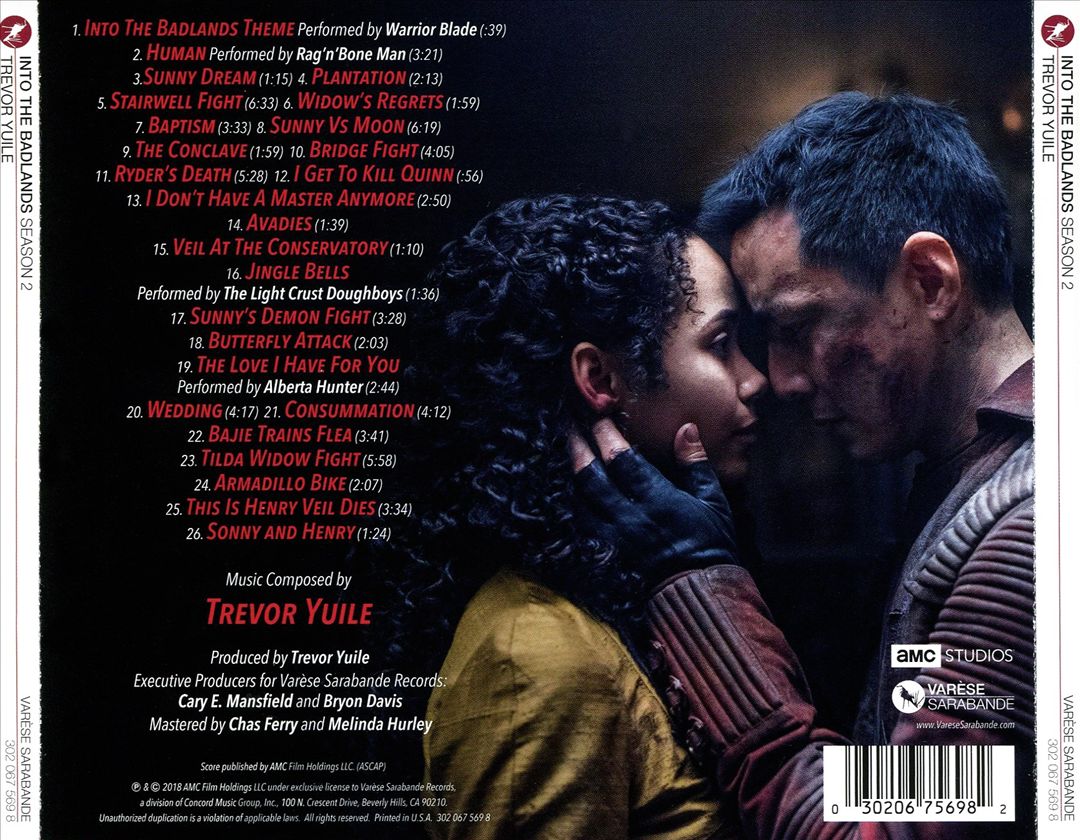 Into the Badlands: Season 2 cover art