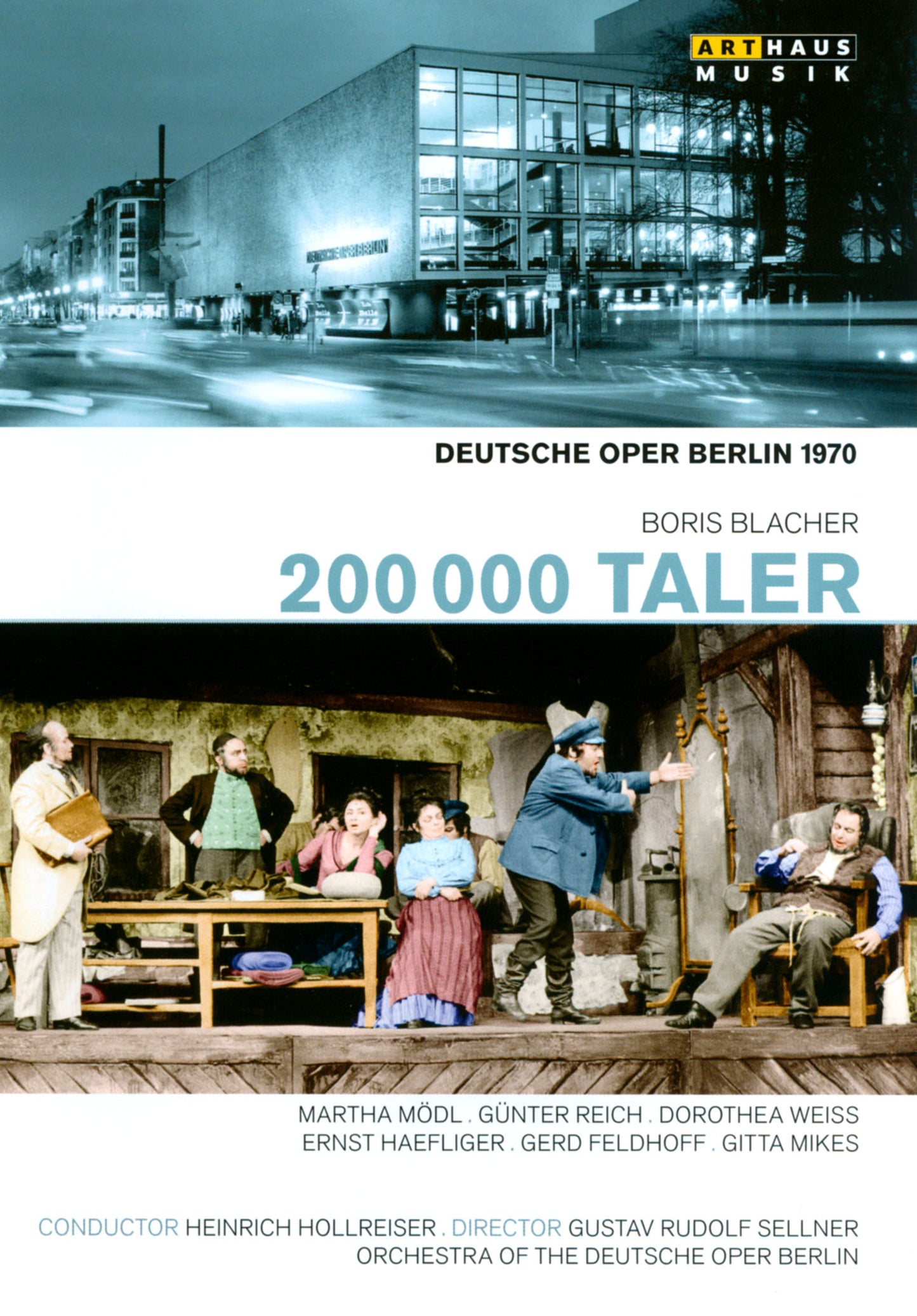 Boris Blacher: 200,000 Taler [Video] cover art