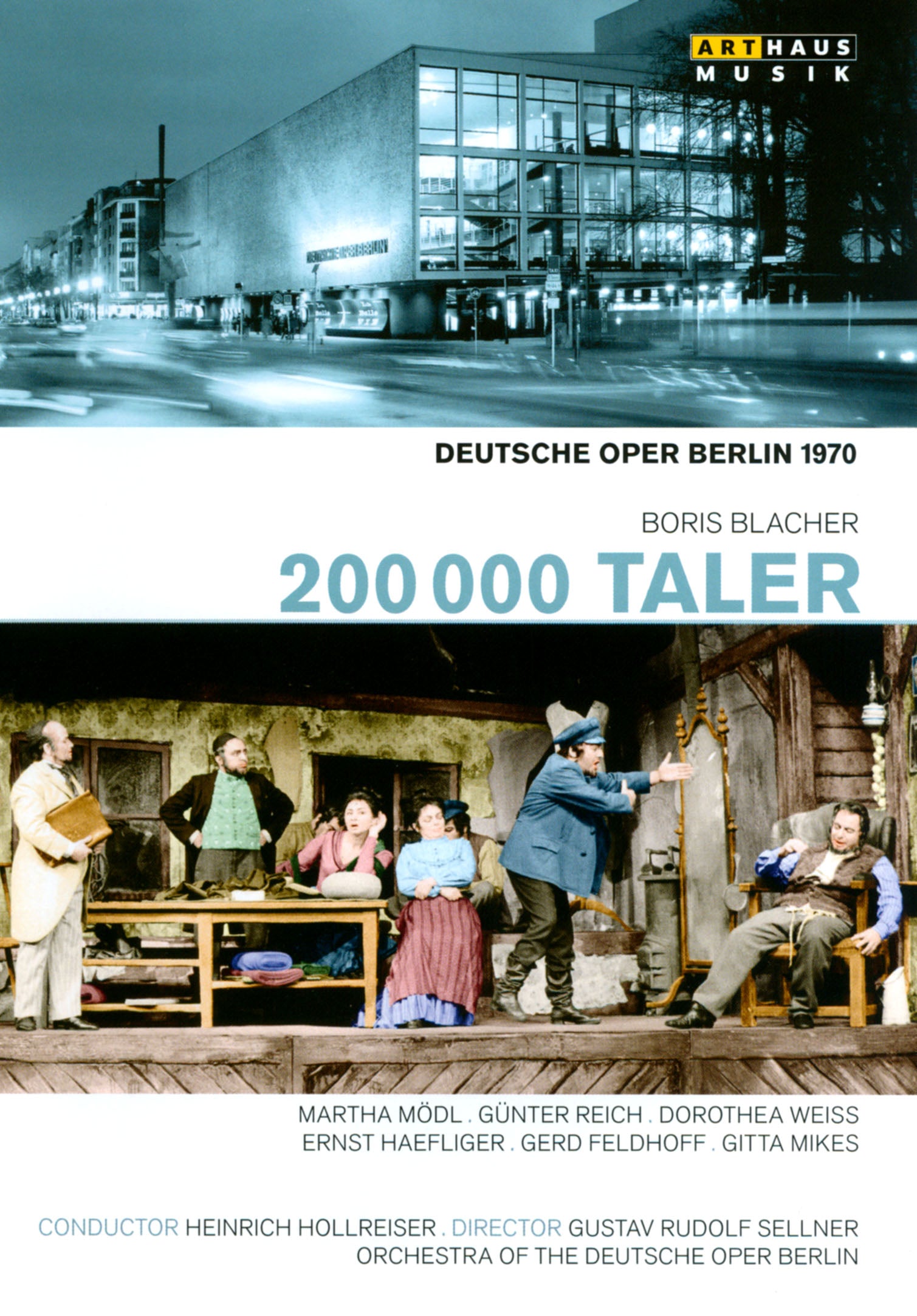 Boris Blacher: 200,000 Taler [Video] cover art