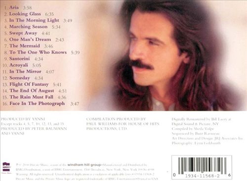 Very Best of Yanni cover art