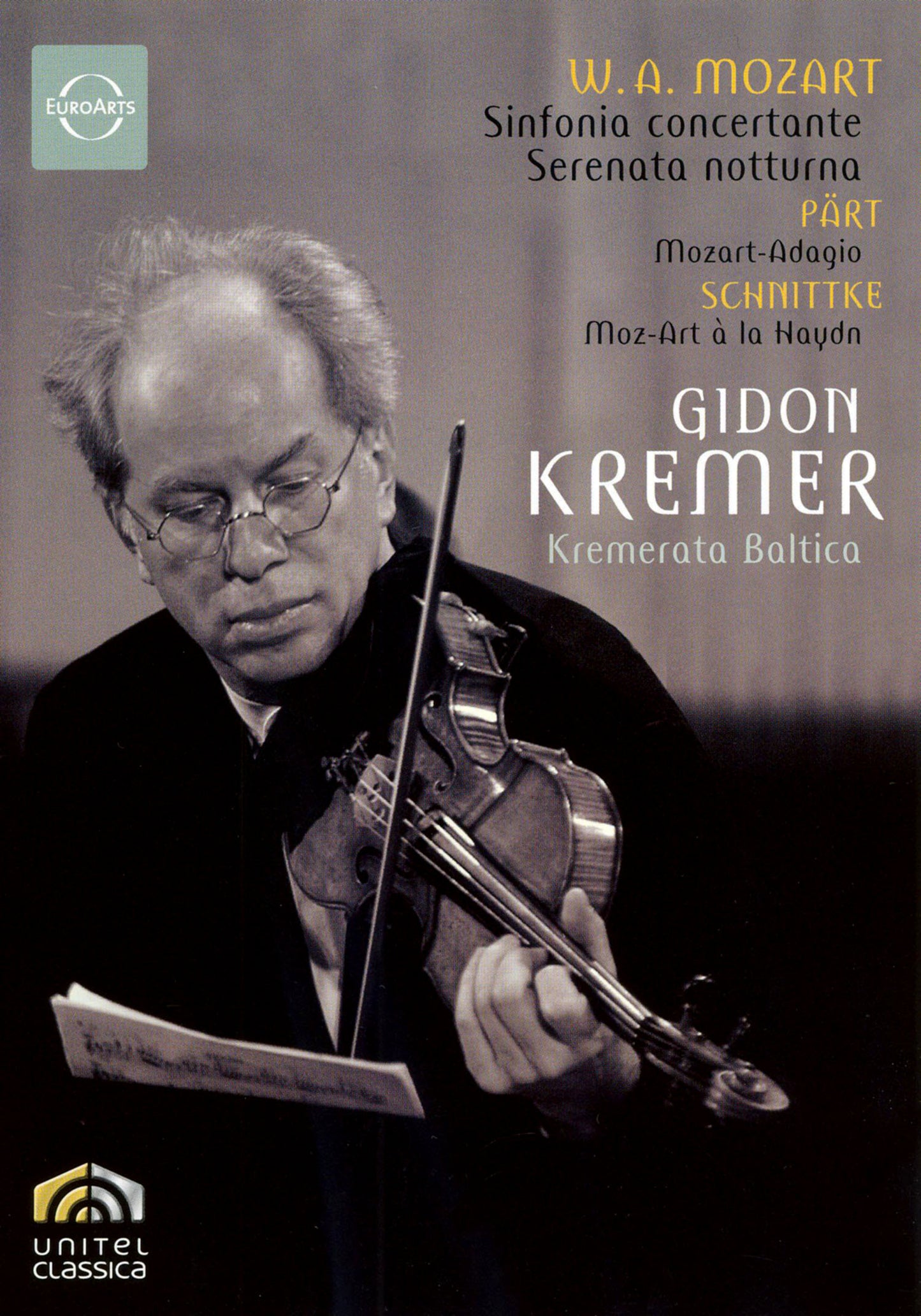 Kremer Plays Mozart cover art
