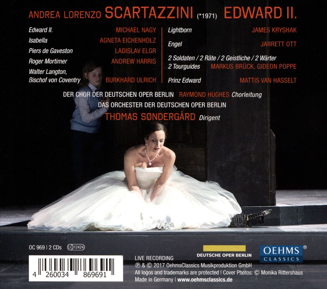 Andrea Lorenzo Scartazzini: Edward II cover art
