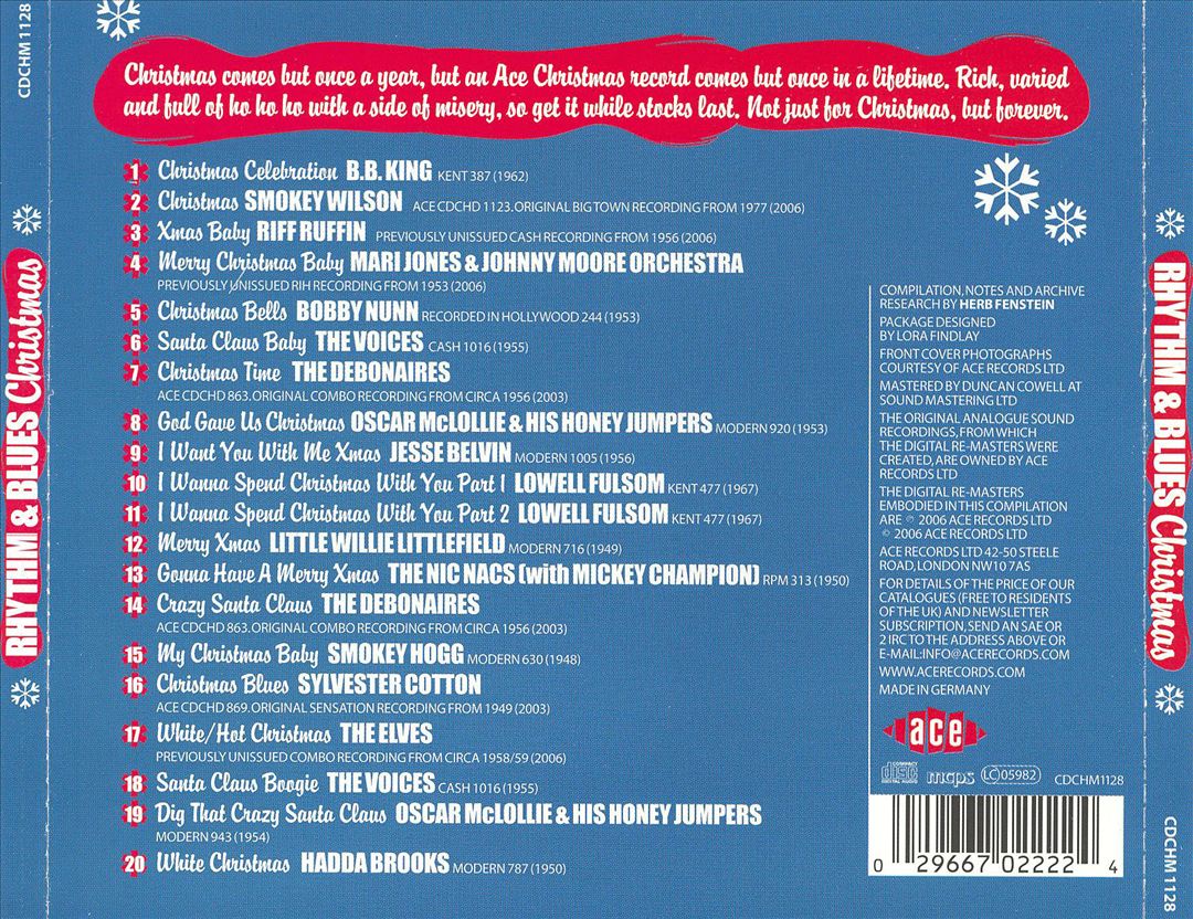 Rhythm & Blues Christmas [Ace] cover art