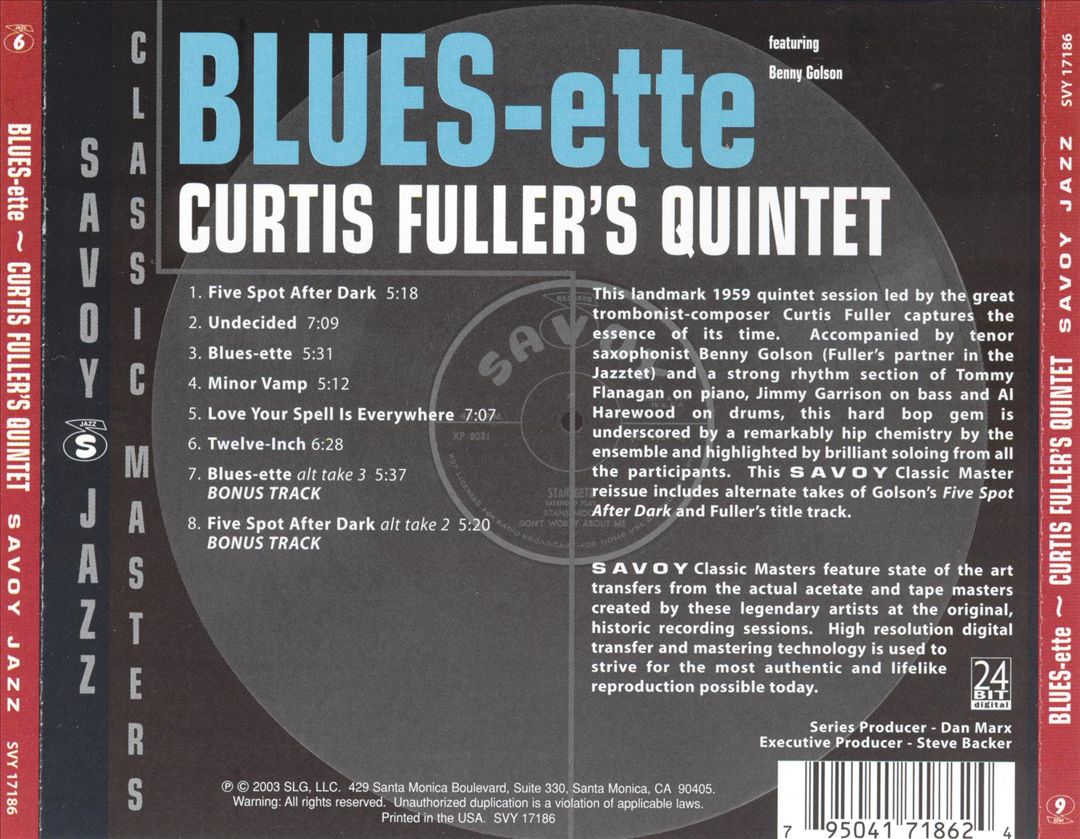 Blues-ette [Bonus Tracks] cover art