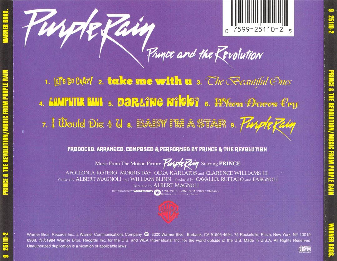 Purple Rain cover art