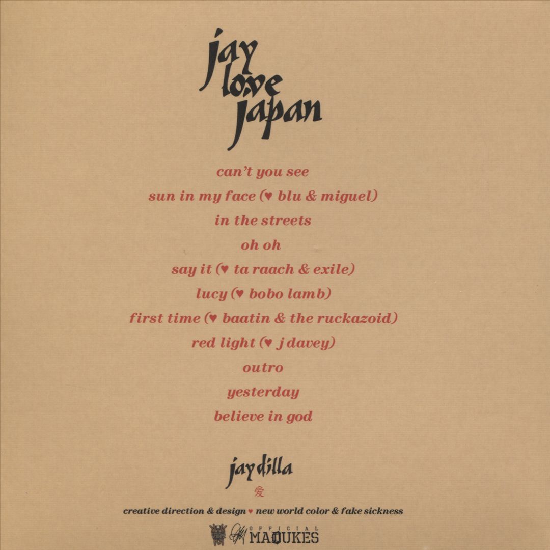 Jay Love Japan cover art