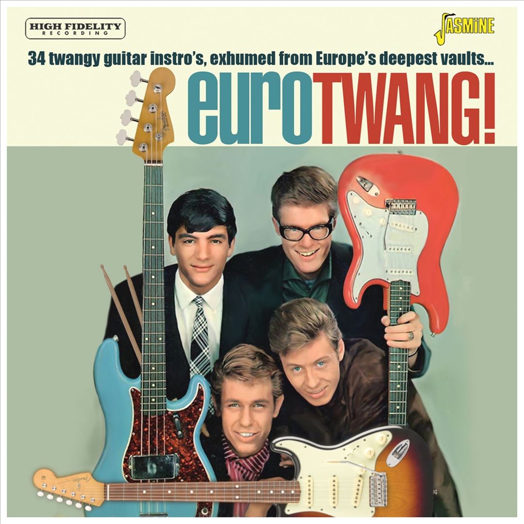 Eurotwang: 34 Twangy Guitar Instros Exhumed From Europe's Deepest Vaults cover art