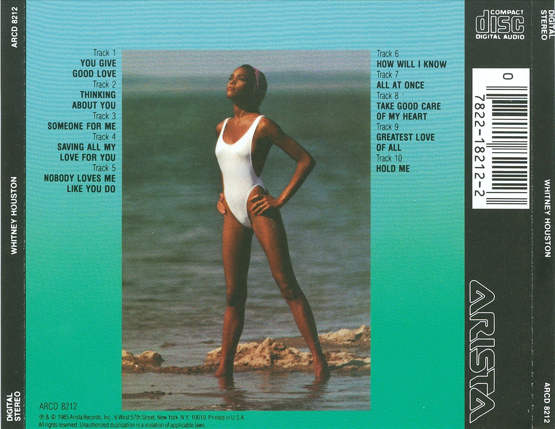Whitney Houston cover art