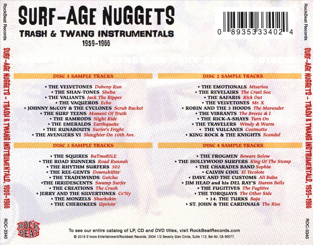 Surf-Age Nuggets: Trash & Twang Instrumentals 1959-1966 cover art