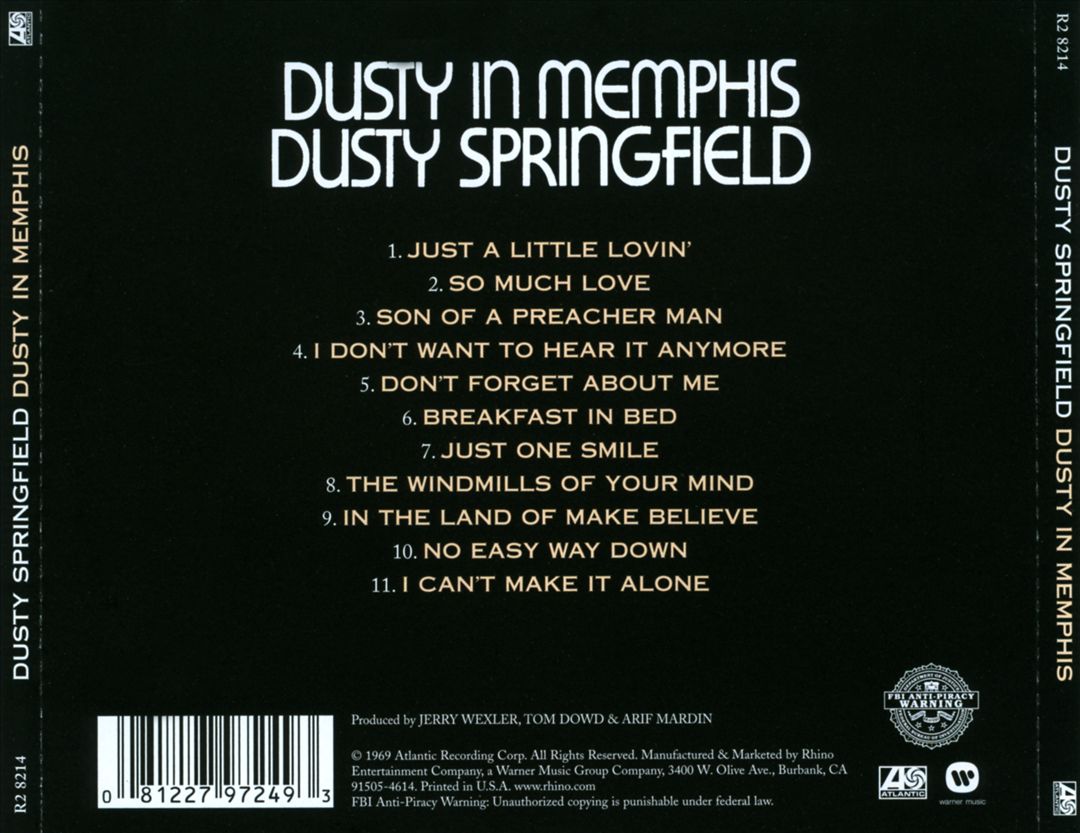 Dusty in Memphis cover art