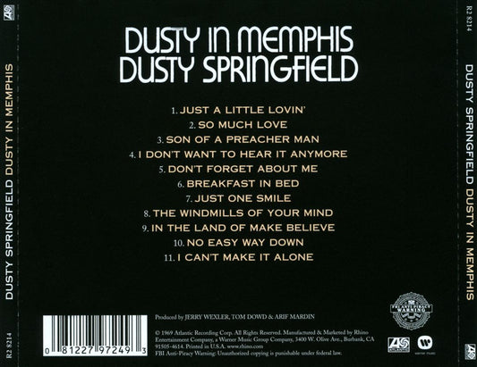 Dusty in Memphis cover art
