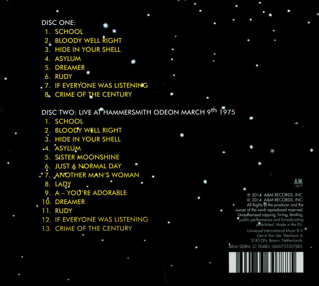 Crime of the Century cover art