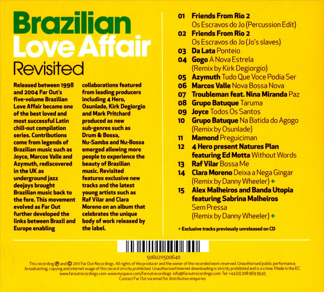 Brazilian Love Affair Revisited cover art