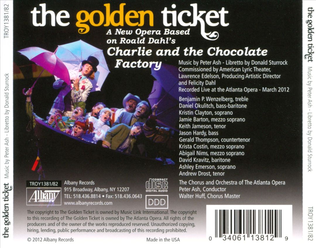 Peter Ash: The Golden Ticket cover art