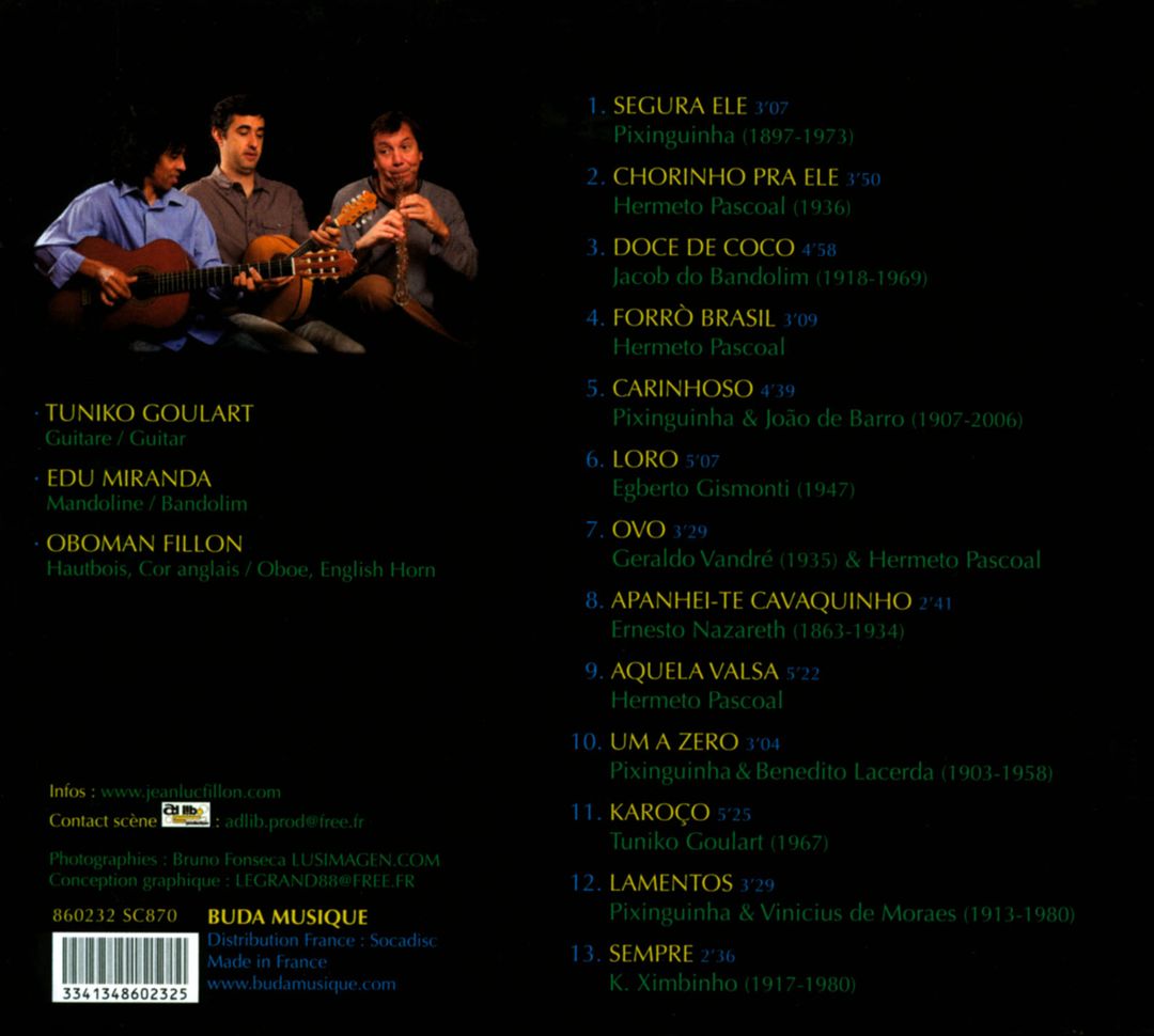 Choros do Brazil cover art