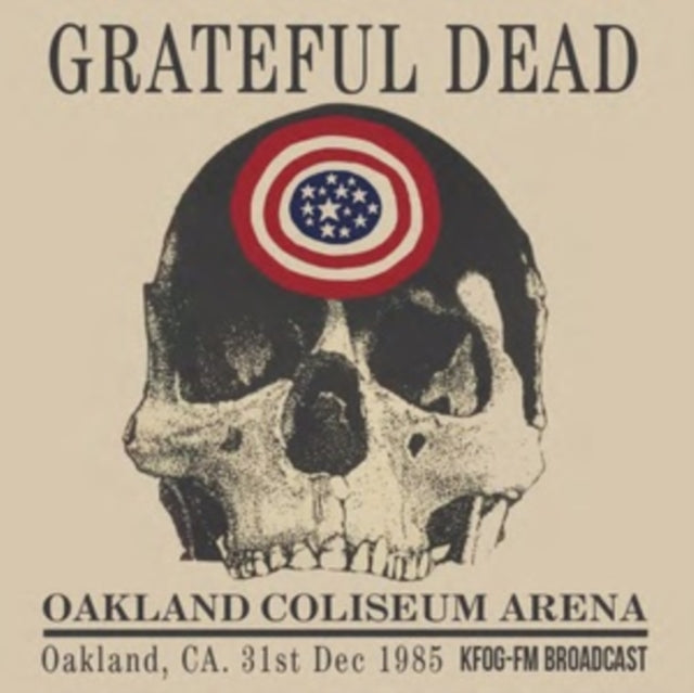Grateful Dead-Oakland Coliseum Arena, Oakland, Ca, 31St Dec 1985 Kfog-Fm Broadcast cover art