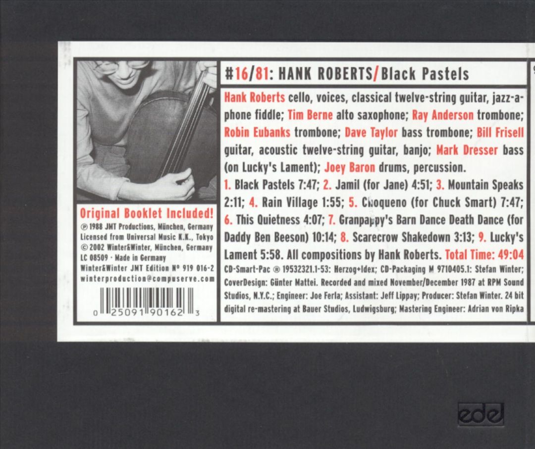 Black Pastels cover art