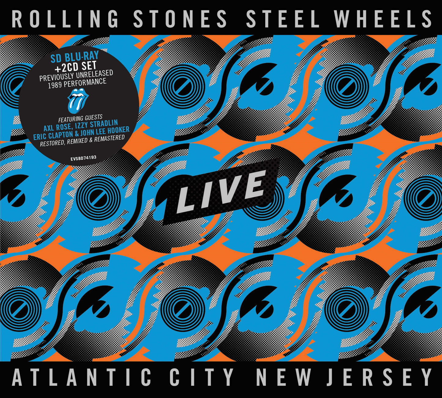 Steel Wheels Live: Atlantic City, New Jersey cover art