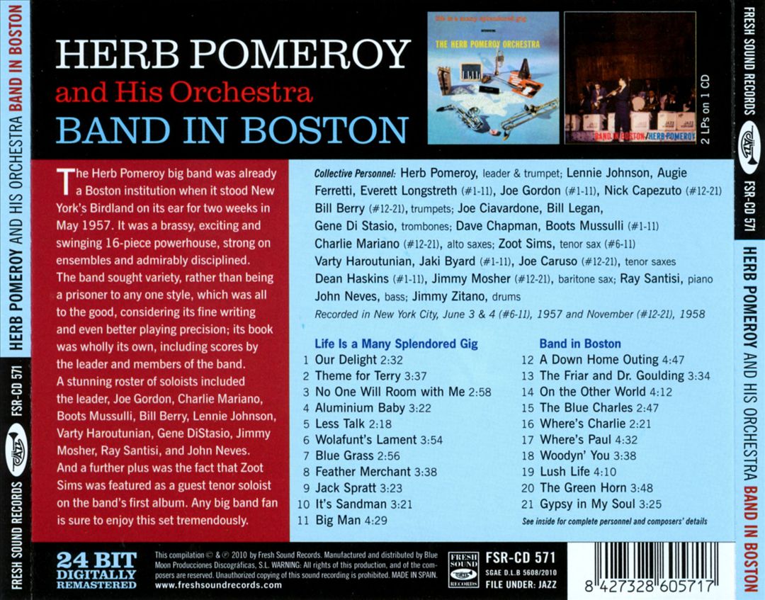 Band in Boston cover art