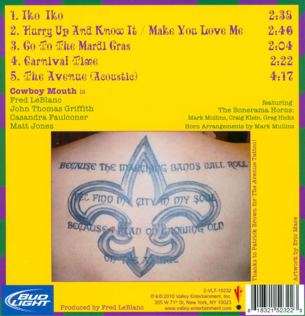 Mardi Gras cover art