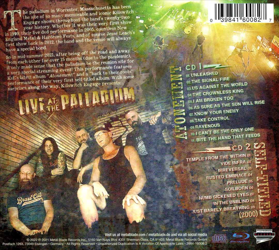 Live at the Palladium cover art