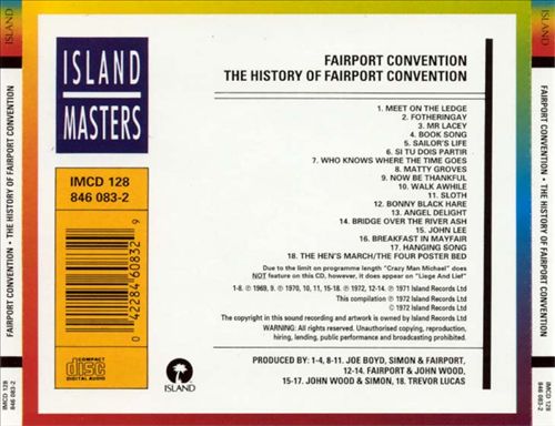 History of Fairport Convention cover art