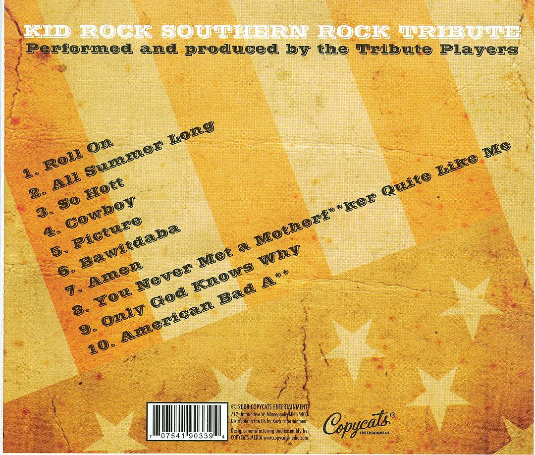 Southern Rock Tribute to Kid Rock cover art