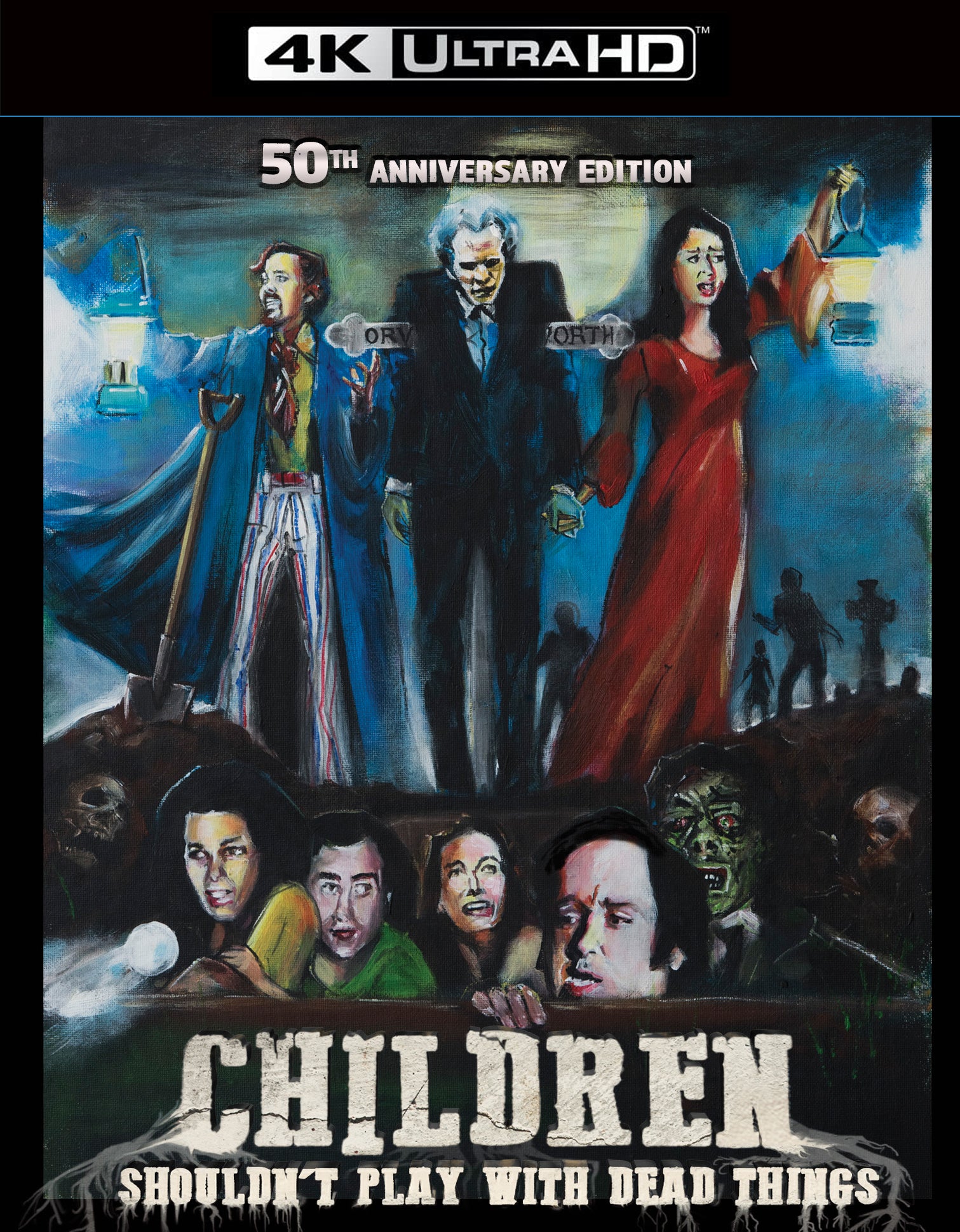 Children Shouldn't Play with Dead Things [4K Ultra HD Blu-ray] cover art