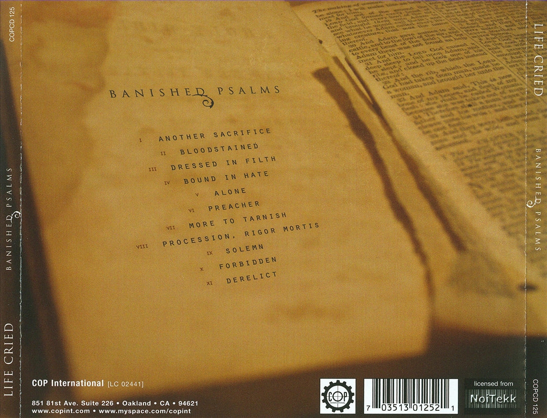 Banished Psalms cover art