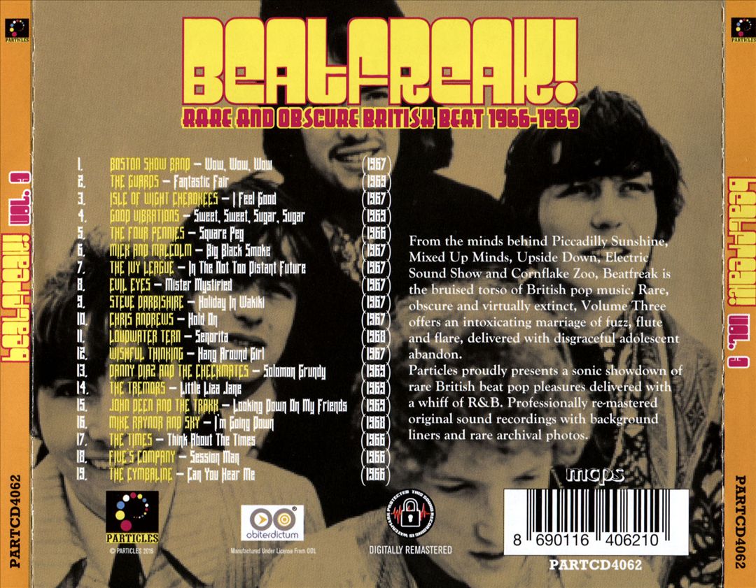 Beatfreak!, Vol. 3: Rare and Obscure British Beat cover art