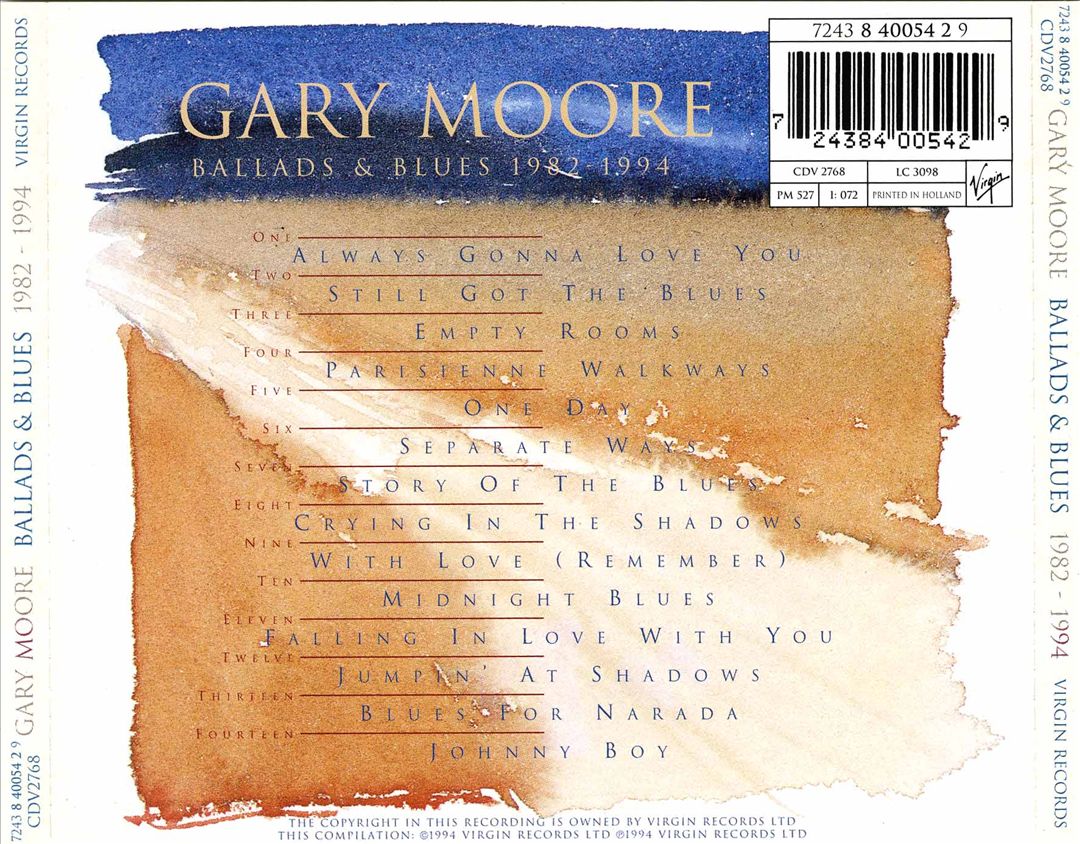 Ballads & Blues: 1982-1994 cover art