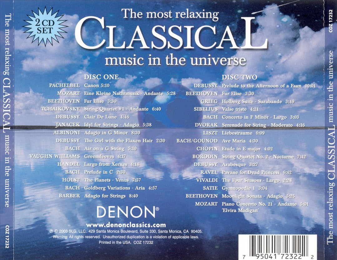 Most Relaxing Classical Music in the Universe cover art