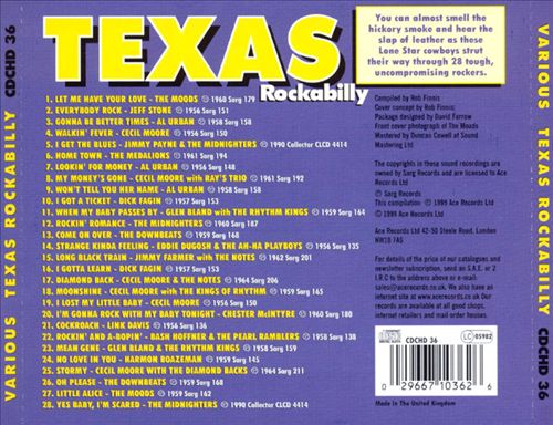 Texas Rockabilly cover art