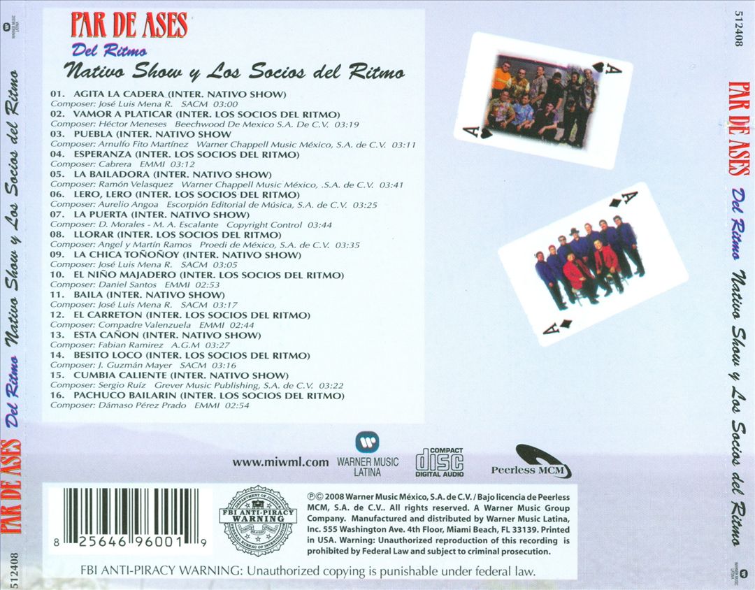 Par de Ases del Ritmo cover art