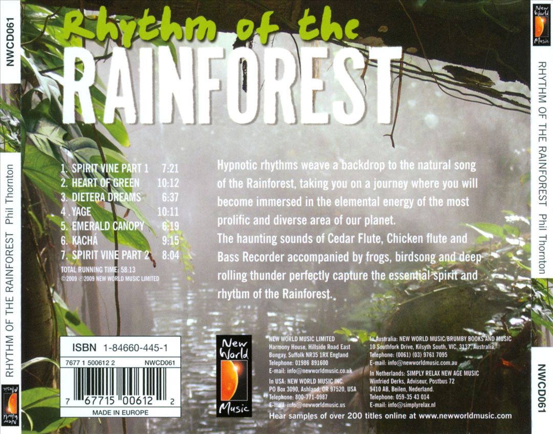Rhythm of the Rainforest cover art