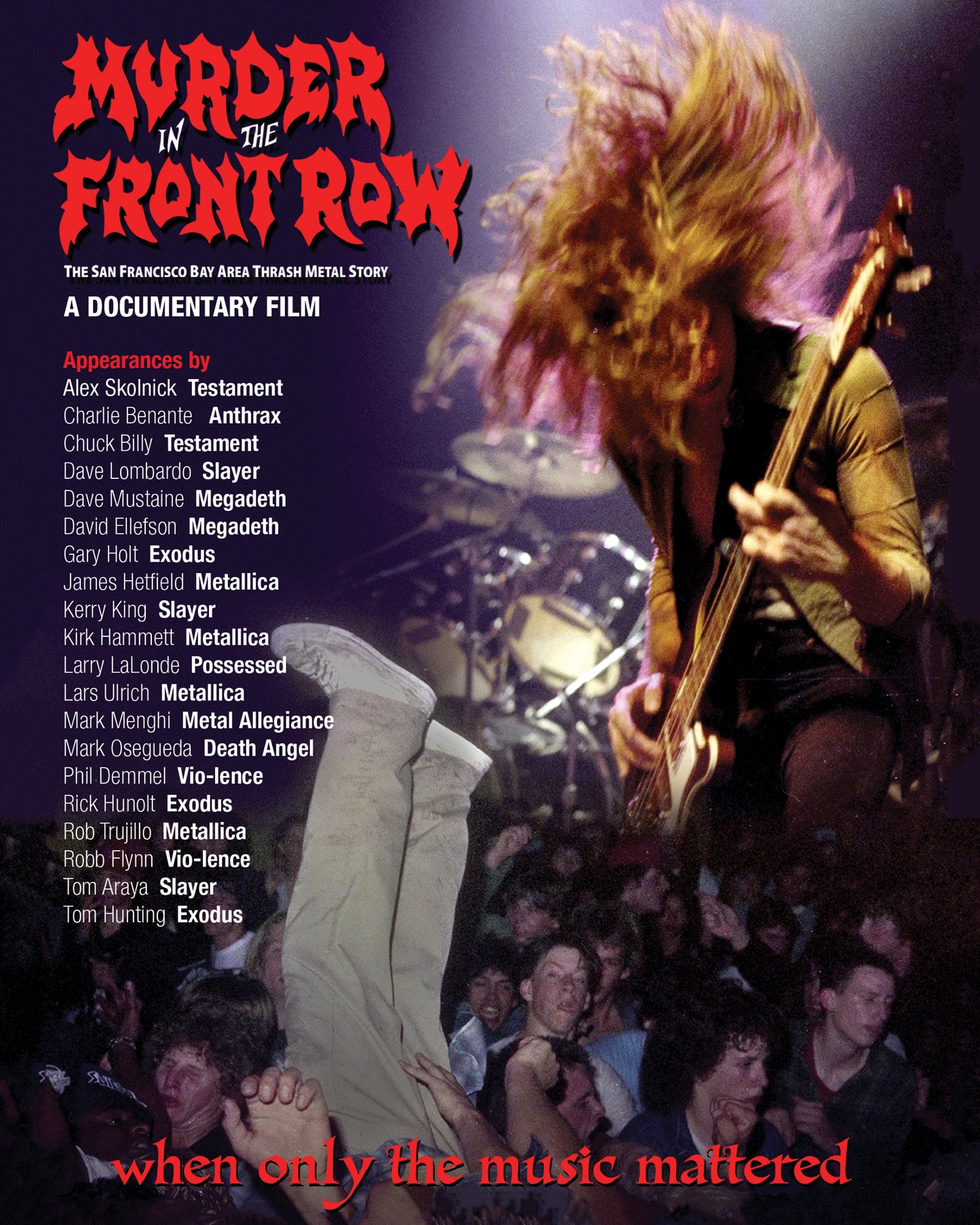Murder in the Front Row: The San Francisco Bay Area Thrash Metal Story cover art
