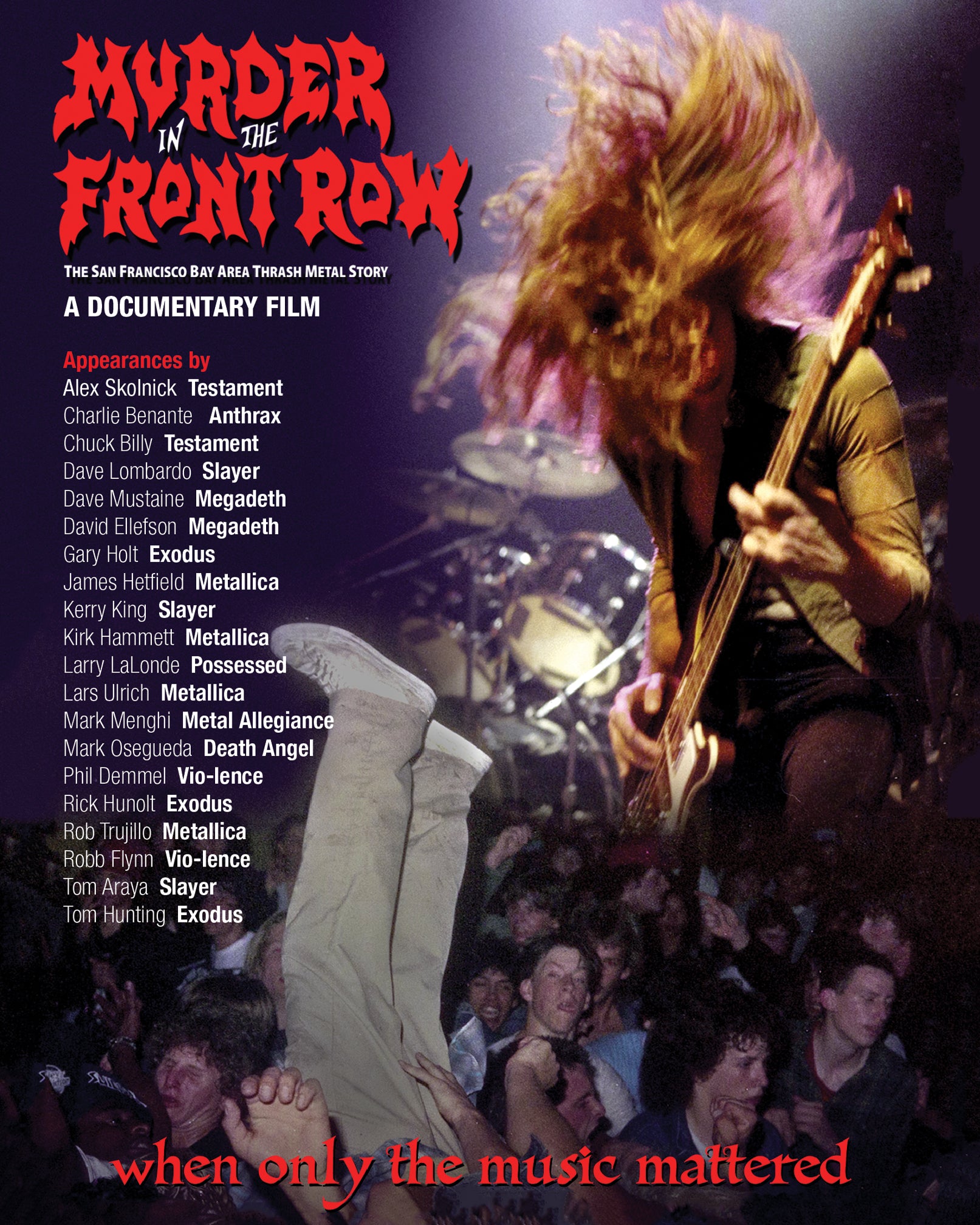 Murder in the Front Row: The San Francisco Bay Area Thrash Metal Story cover art