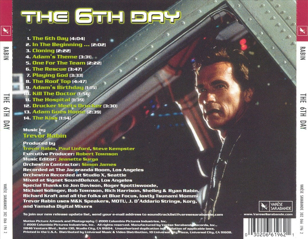 6th Day [Original Motion Picture Soundtrack] cover art