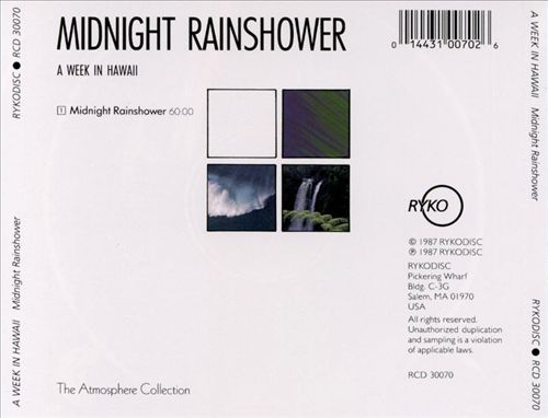 Week in Hawaii, Vol. 8: Midnight Rainshower cover art