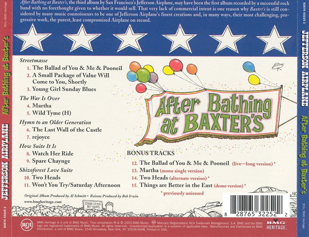 After Bathing at Baxter's [Bonus Tracks] cover art