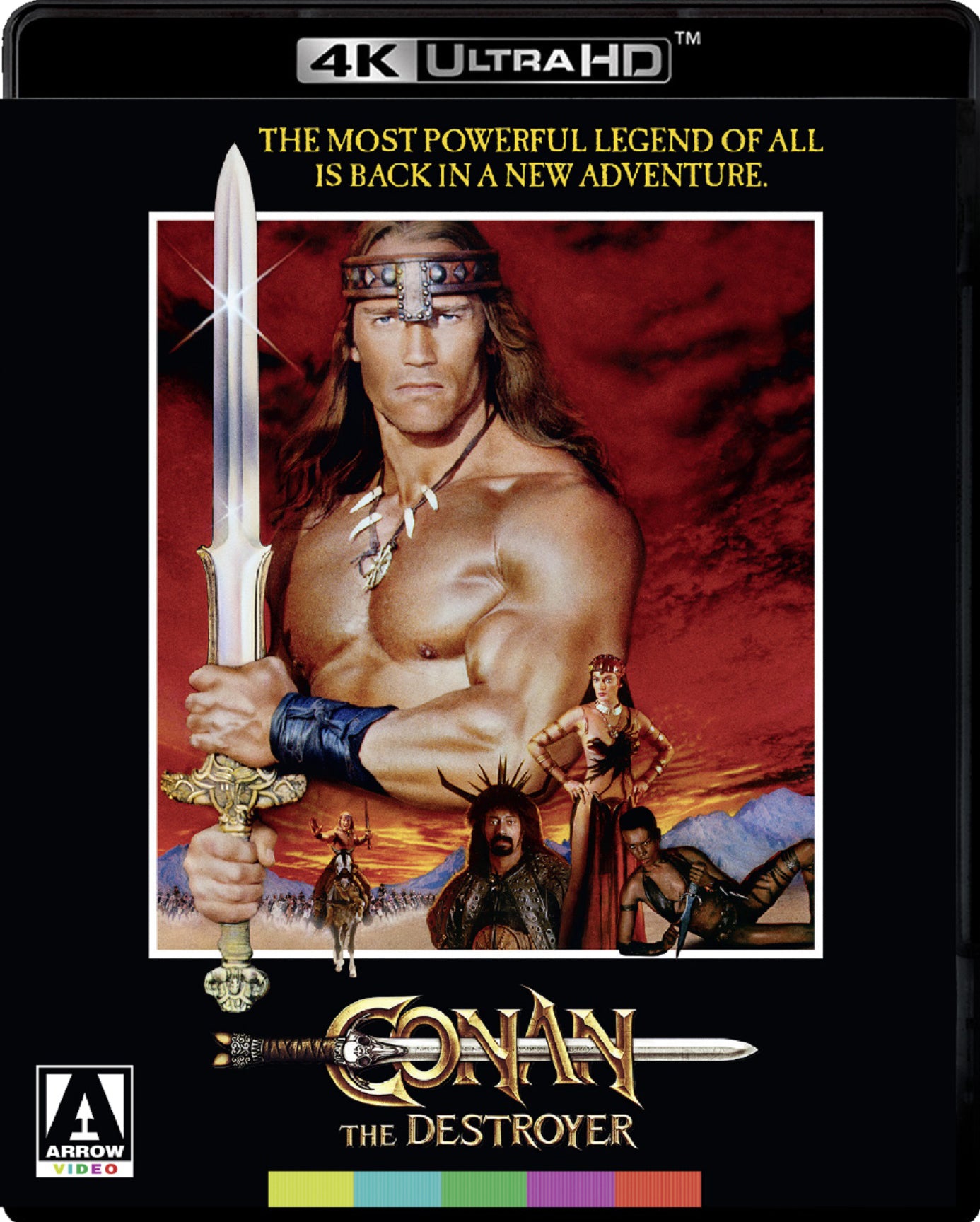 Conan the Destroyer [Standard Edition] [4K Ultra HD Blu-ray] cover art