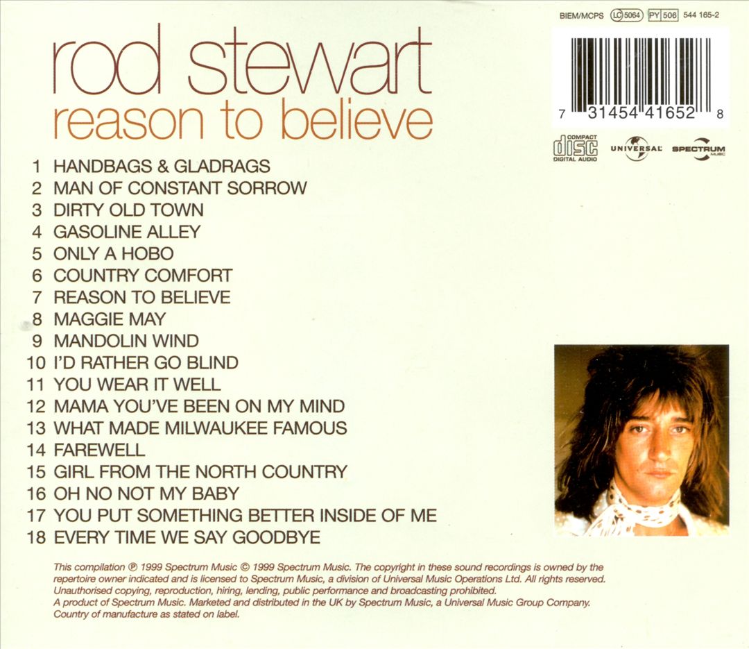 Reason to Believe [Spectrum] cover art