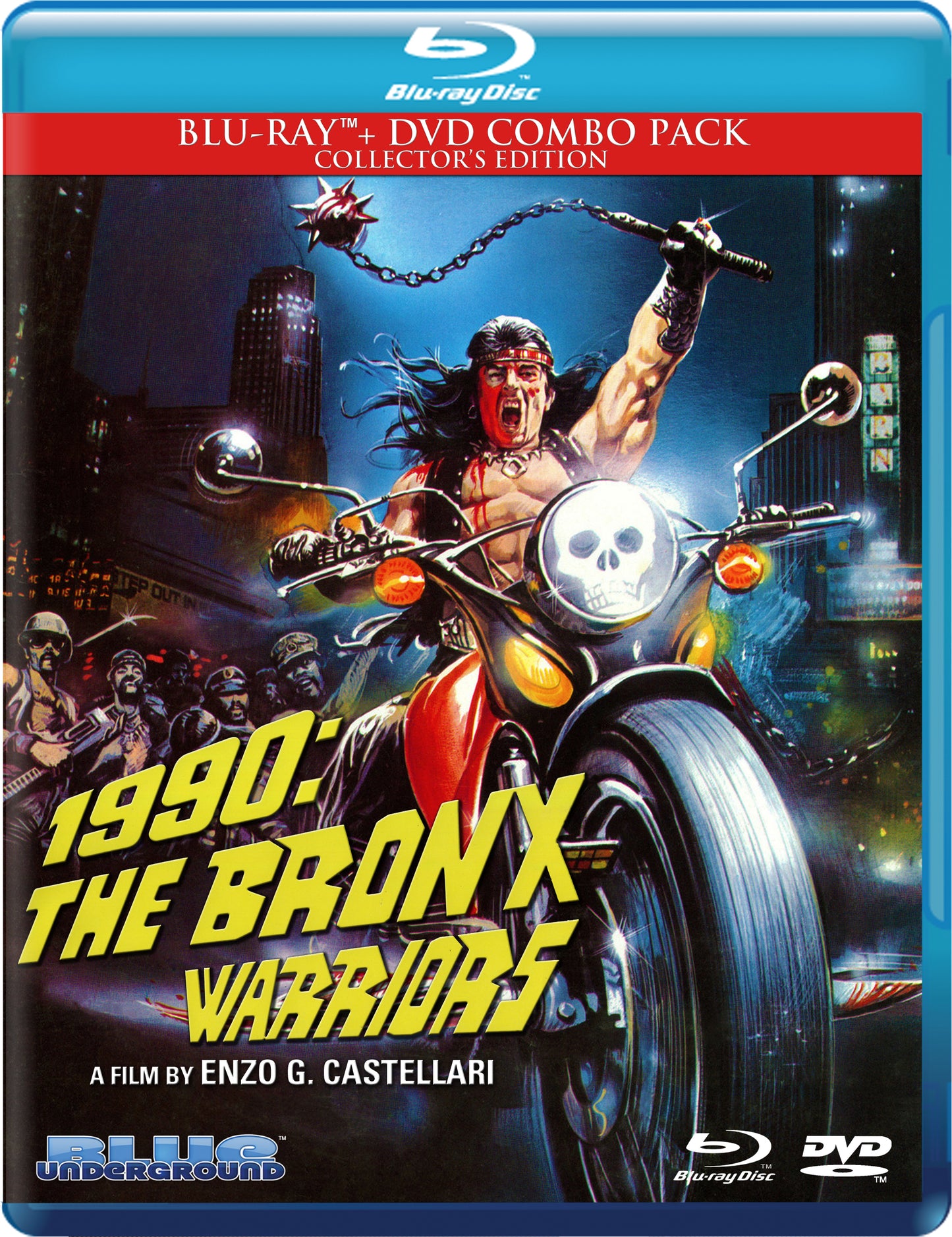 Bronx Warriors [2 Discs] [Blu-ray/DVD] cover art