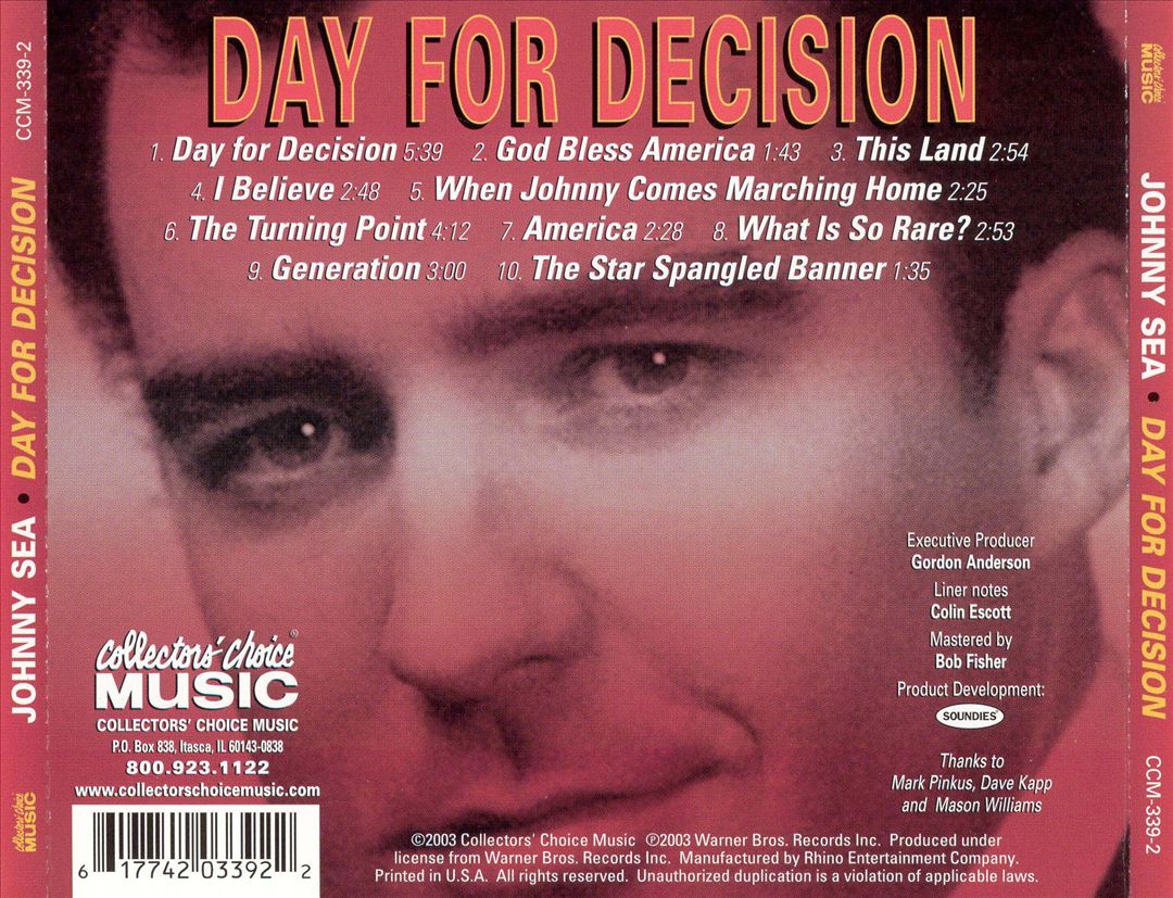 Day for Decision cover art