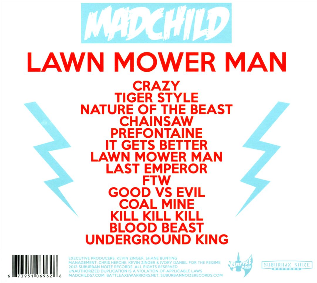 Lawn Mower Man cover art