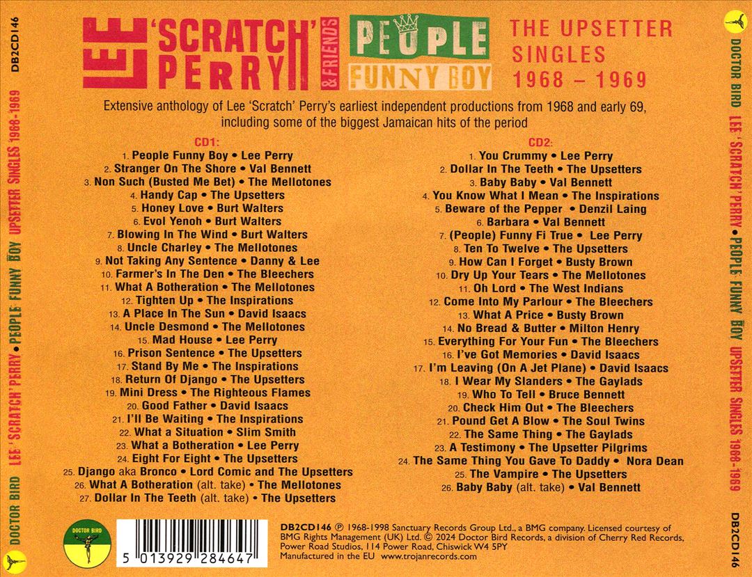 People Funny Boy: The Upsetter Singles 1968-1969  cover art