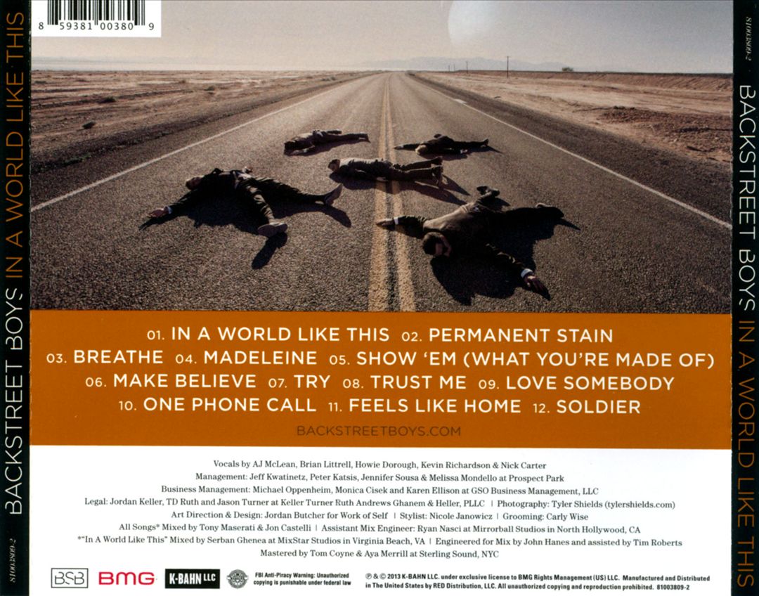 In a World Like This cover art